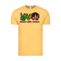 Vintage Mustard Peace Love Grinch Vintage Tee - Bettercallsaul