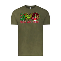 Vintage Olive Peace Love Grinch Vintage Tee - Bettercallsaul
