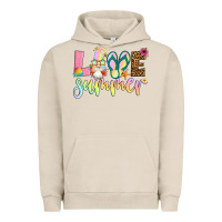 Pigment French Oak love summer with gnome Urban Hoodie - Artiststas