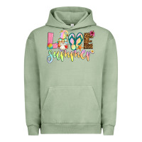 Pigment Oil Green love summer with gnome Urban Hoodie - Artiststas