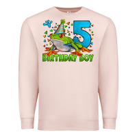 Birthday Boy Frog Age 5 Premium Sweatshirt | Teevron