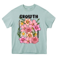 Arona growth flower Heavy Core Tee - MaliasSmallBusiness