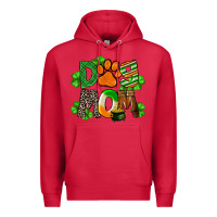 Cardinal St. Patricks Dog Mom Premium Hoodie - FaDigitalArtStudio