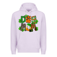 Lilac St. Patricks Dog Mom Premium Hoodie - FaDigitalArtStudio