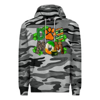 Slate Camo St. Patricks Dog Mom Premium Hoodie - FaDigitalArtStudio