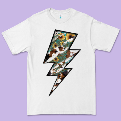 Lightning Bolt Premium Tee Designed By Jahusdesignshop