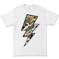 White Lightning Bolt Premium Tee - JahusDesignShop