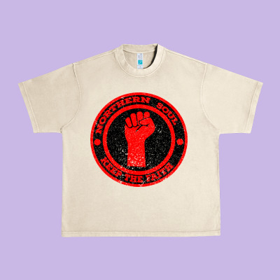 Northern Soul Keep The Faith Urban Heavy Tee Designed By Bettercallsaul