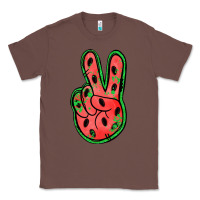 Chestnut watermelon peace sign Classic Tee - Jasminsmagicworld