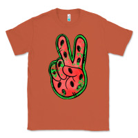Copper watermelon peace sign Classic Tee - Jasminsmagicworld