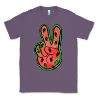 Lavender watermelon peace sign Classic Tee - Jasminsmagicworld