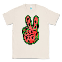 Natural watermelon peace sign Classic Tee - Jasminsmagicworld