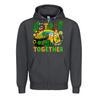 Smoke St. Patrick's Day better together Zipper Hoodie - FaDigitalArtStudio