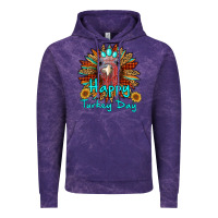 Cloud Purple happy turkey day sunflower Vintage Hoodie - RanaPortraitStore