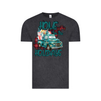 Vintage Black Christmas Home For The Holidays Vintage Tee - Bettercallsaul