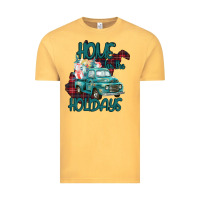 Christmas Home For The Holidays Vintage Tee | Teevron