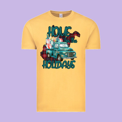 Christmas Home For The Holidays Vintage Tee Designed By Bettercallsaul
