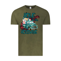Vintage Olive Christmas Home For The Holidays Vintage Tee - Bettercallsaul