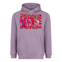 Lavender Mommy's Little Valentine Heavyweight Hoodie - CowhideDigitalArt