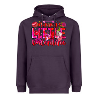 Plum Mommy's Little Valentine Heavyweight Hoodie - CowhideDigitalArt
