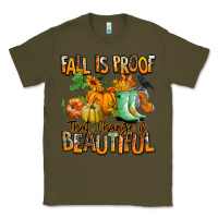 Army Green Fall is proof that change is beautiful Classic Tee - RanaPortraitStore