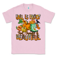 Bubblegum Pink Fall is proof that change is beautiful Classic Tee - RanaPortraitStore
