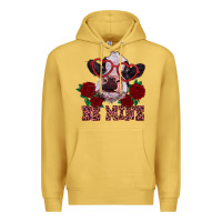 Antique Gold be mine valentine's day calf Premium Hoodie - RanaPortraitStore