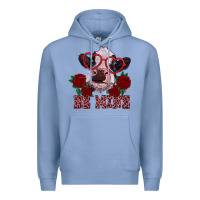 Colony Blue be mine valentine's day calf Premium Hoodie - RanaPortraitStore