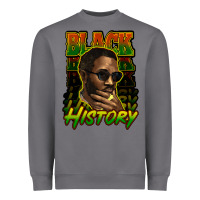 Storm Black history afro man Heavyweight Sweatshirt - HowdyJamesFarm