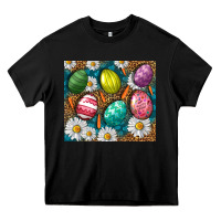 Black Easter eggs Heavy Core Tee - NancyCooperArtShop