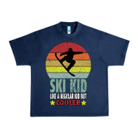 Navy ski kid like a regular kid but coolers Urban Heavy Tee - Bettercallsaul
