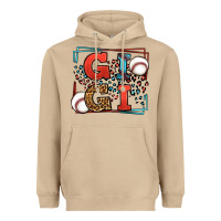 Mushroom Baseball gigi leopard frame Heavyweight Hoodie - LillyAllenDesigns