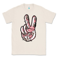 Natural baseball peace sign Classic Tee - Jasminsmagicworld