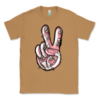 Toasted Coconut baseball peace sign Classic Tee - Jasminsmagicworld