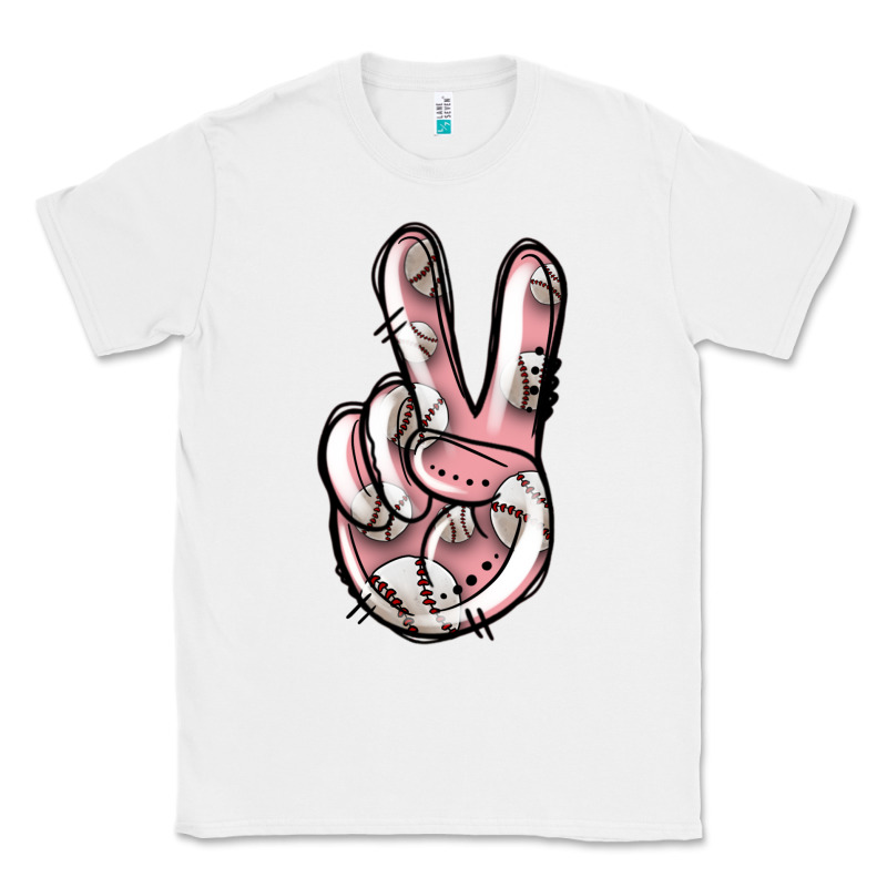 Baseball Peace Sign Classic Tee by Jasminsmagicworld | Teevron