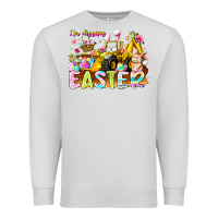 Dove Grey Im Digging Easter Premium Sweatshirt - CowhideDigitalArt
