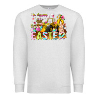 Oatmeal Heather Im Digging Easter Premium Sweatshirt - CowhideDigitalArt