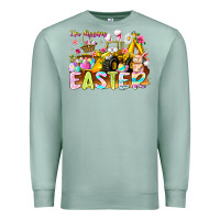 Seafoam Im Digging Easter Premium Sweatshirt - CowhideDigitalArt