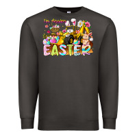 Smoke Im Digging Easter Premium Sweatshirt - CowhideDigitalArt