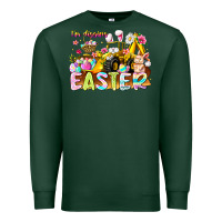 Sports Green Im Digging Easter Premium Sweatshirt - CowhideDigitalArt