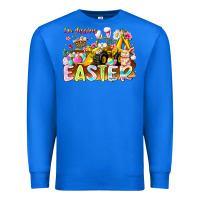 True Royal Im Digging Easter Premium Sweatshirt - CowhideDigitalArt