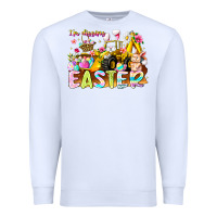 White Im Digging Easter Premium Sweatshirt - CowhideDigitalArt