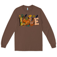 Chestnut Fall love Long Sleeve Tee - NancyCooperArtShop