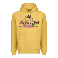 Antique Gold i am the cool mom Premium Hoodie - FaDigitalArtStudio