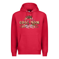 Cardinal i am the cool mom Premium Hoodie - FaDigitalArtStudio