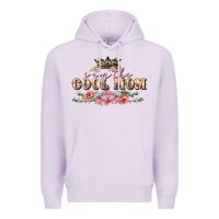 Lilac i am the cool mom Premium Hoodie - FaDigitalArtStudio