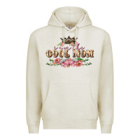 Oatmeal Heather i am the cool mom Premium Hoodie - FaDigitalArtStudio