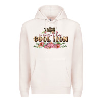 Pale Pink i am the cool mom Premium Hoodie - FaDigitalArtStudio