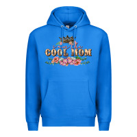 True Royal i am the cool mom Premium Hoodie - FaDigitalArtStudio