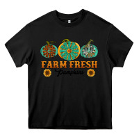 Black Orange glitter pumpkin Heavy Core Tee - NancyCooperArtShop